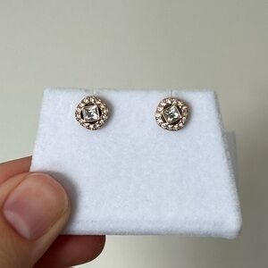Swarovski Angelic square stud earrings